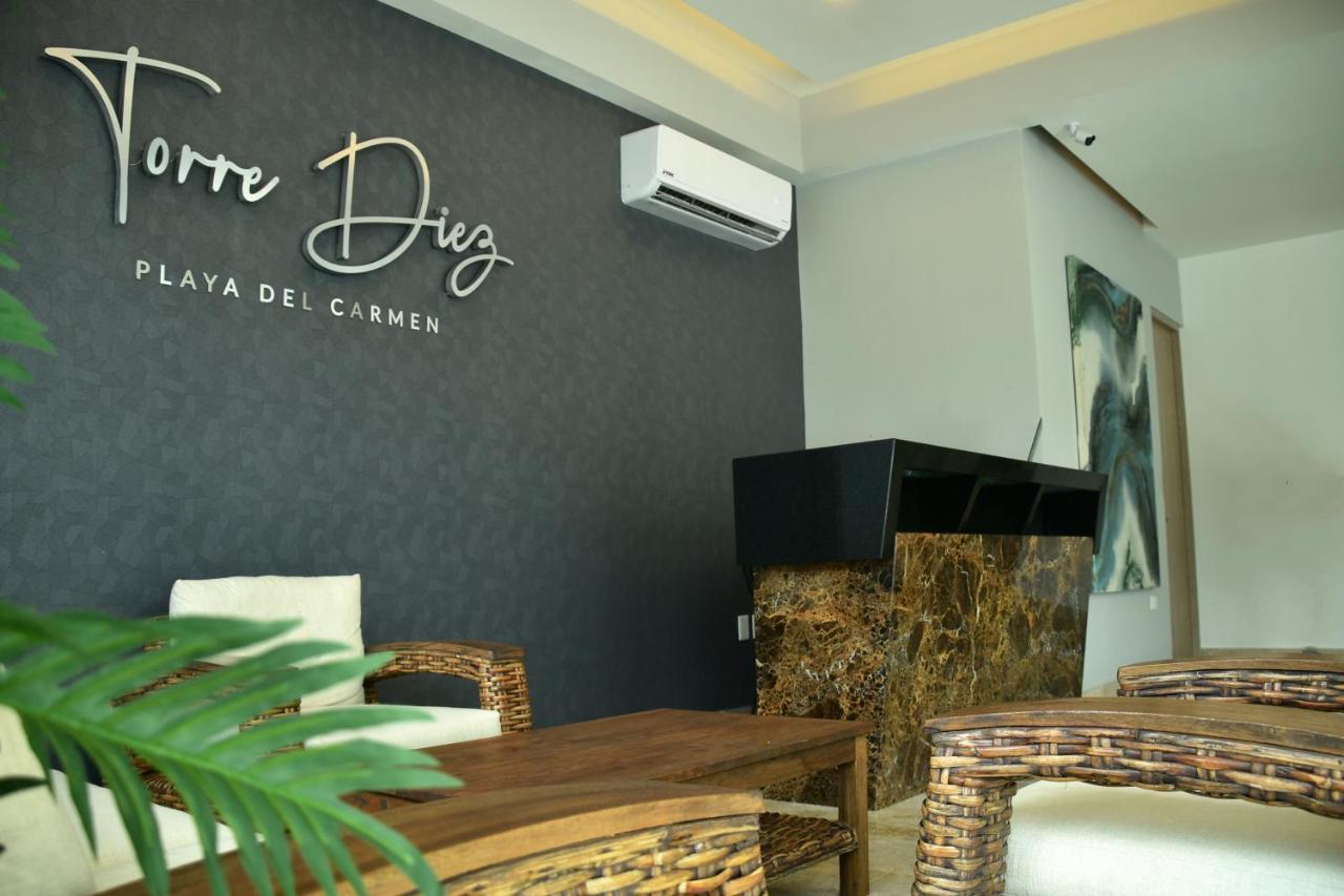Rentas Vacacionales Torre Diez Playa del Carmen Exteriér fotografie