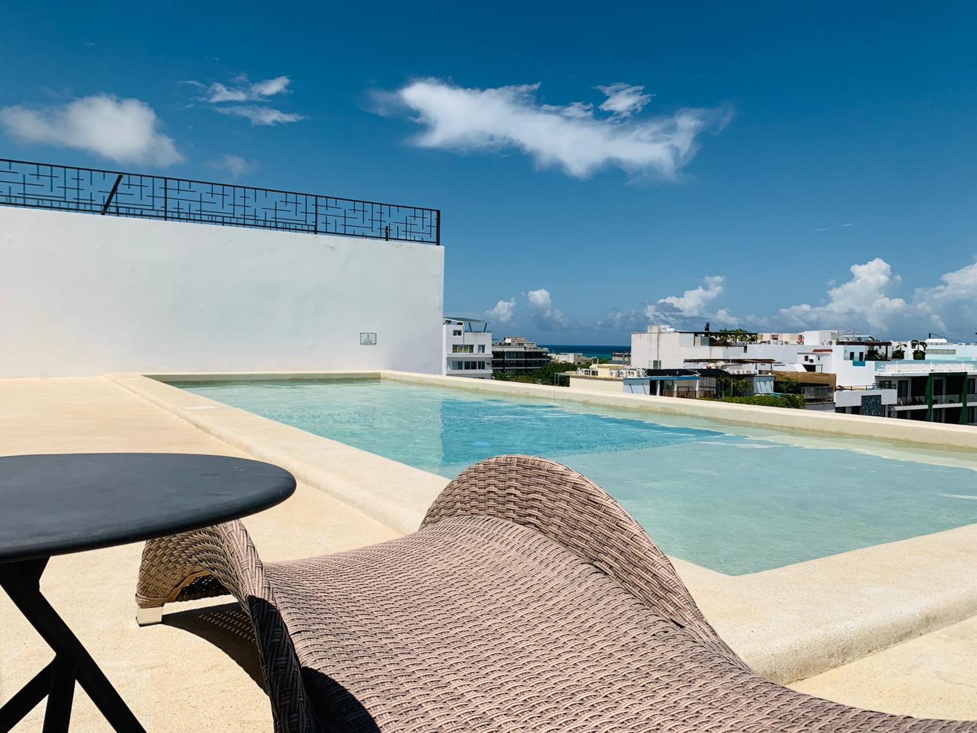 Rentas Vacacionales Torre Diez Playa del Carmen Exteriér fotografie